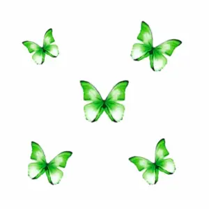 پروانه تزیینی کاغذی کد28